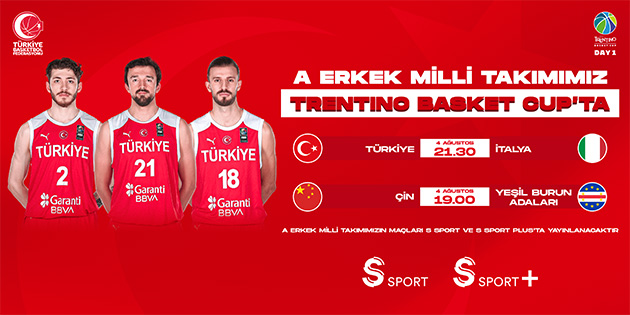 A Erkek Milli Takımımız İtalya'da Trentino Basket Cup’a Katılacak
